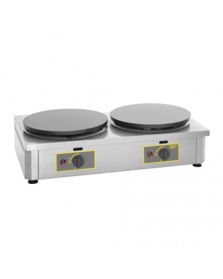 Crêpière Double Gaz Roller Grill CDG 400 - 2x Ø 400 mm | Sidef Tunisie