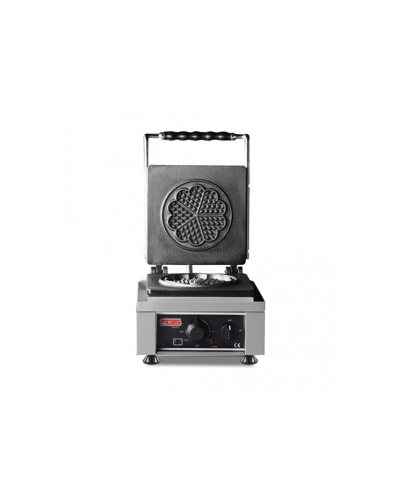 Gaufrier Électrique Professionnel Forme Cœur SGS WB25E | Sidef Tunisie