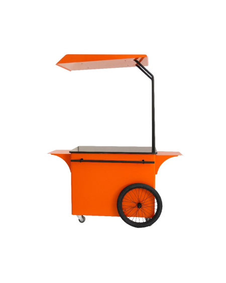 CHARRETTE CHCOLAT DESSUS QUARTZ AVEC CHAPEAU