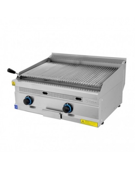 Barbecue à Gaz Professionnel TURHAN TC.6LG800 - 10 kW - Inox | Sidef