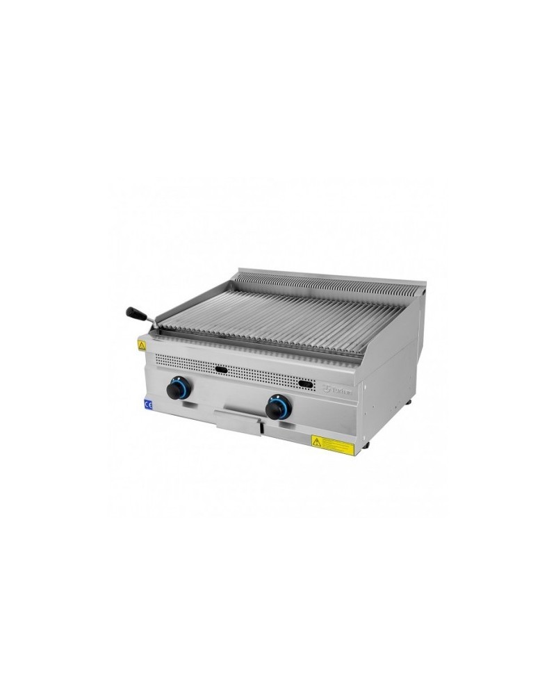 Barbecue à Gaz Professionnel TURHAN TC.6LG800 - 10 kW - Inox | Sidef