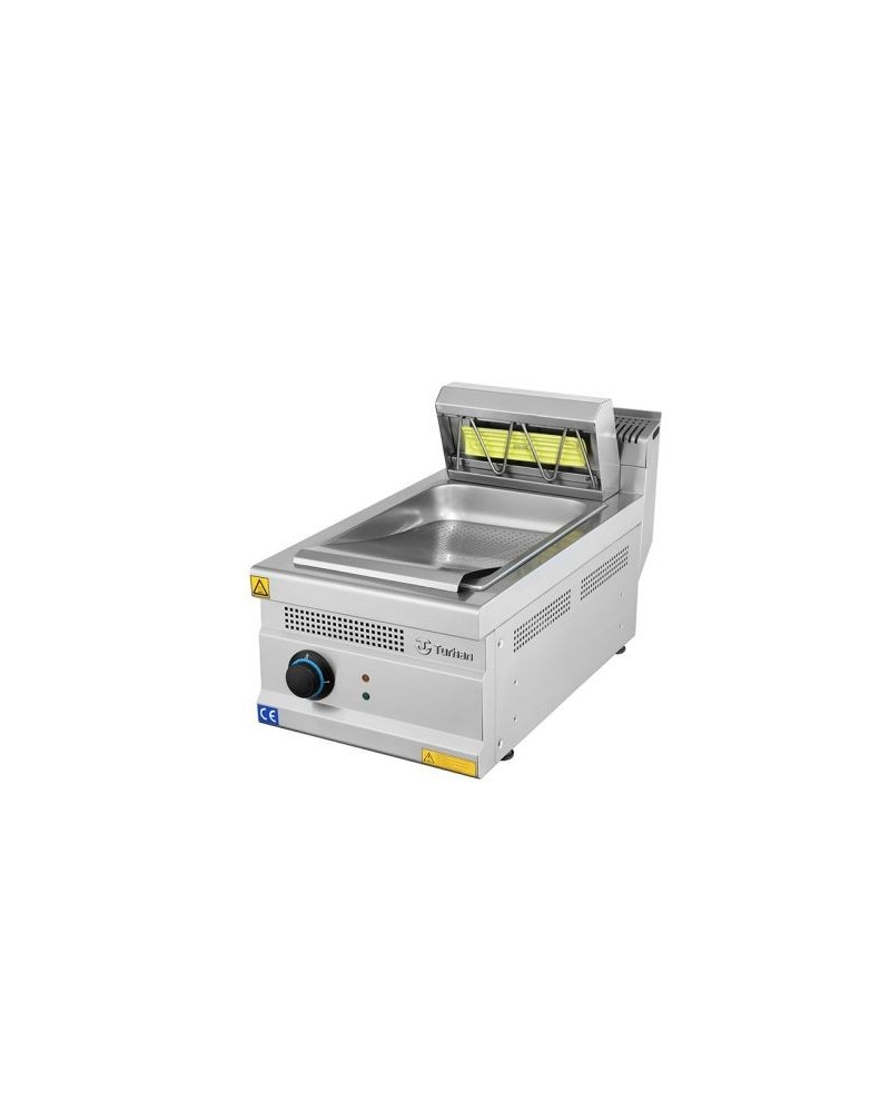 Chauffe-Frites Électrique TC.7DE400 - Acier Inox - Pieds Réglables | Sidef