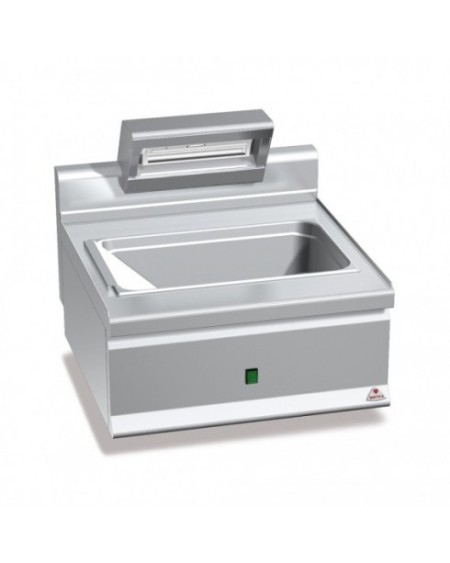 Chauffe-Frites Électrique 1.1kW BERTO'S E6SP6B - Inox AISI 304 | Sidef