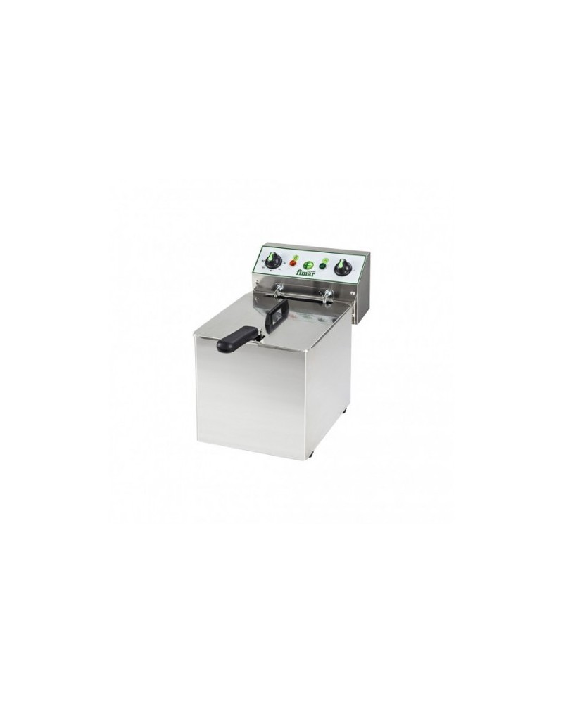Friteuse Électrique 8L FIMAR FR8 - Inox AISI 304 - Snack | Sidef
