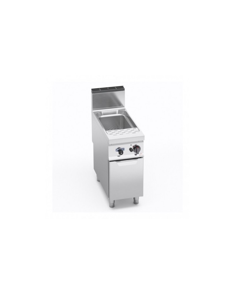 Cuiseur à Pâte Gaz 40L BERTO'S G9CP40 sur Placard Fermé | Sidef