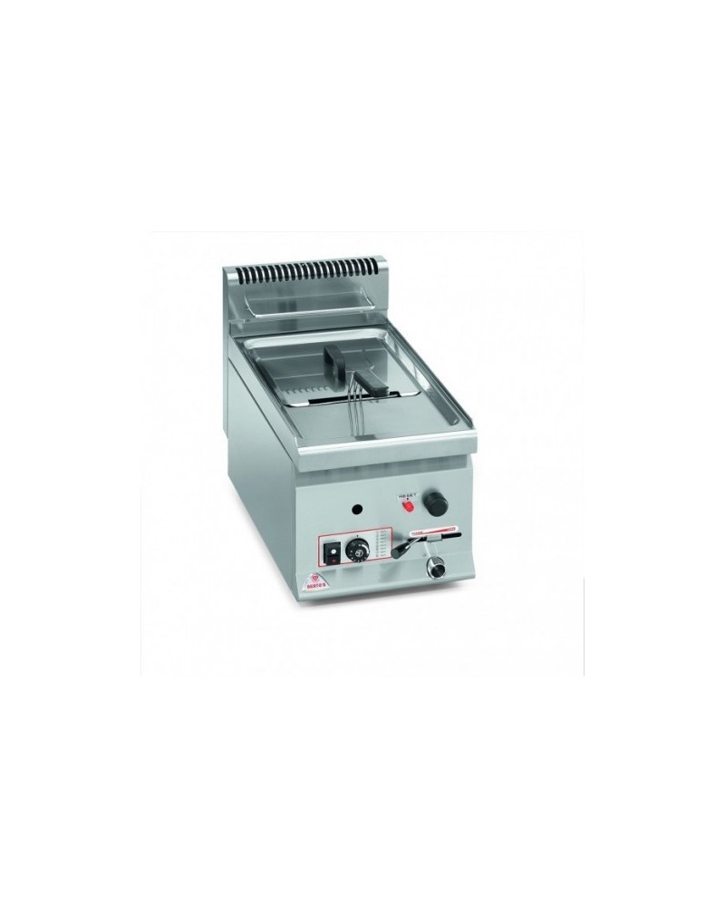 Friteuse Gaz Berto's GL8B 8L | 9,6 Kg/h | Qualité Sidef