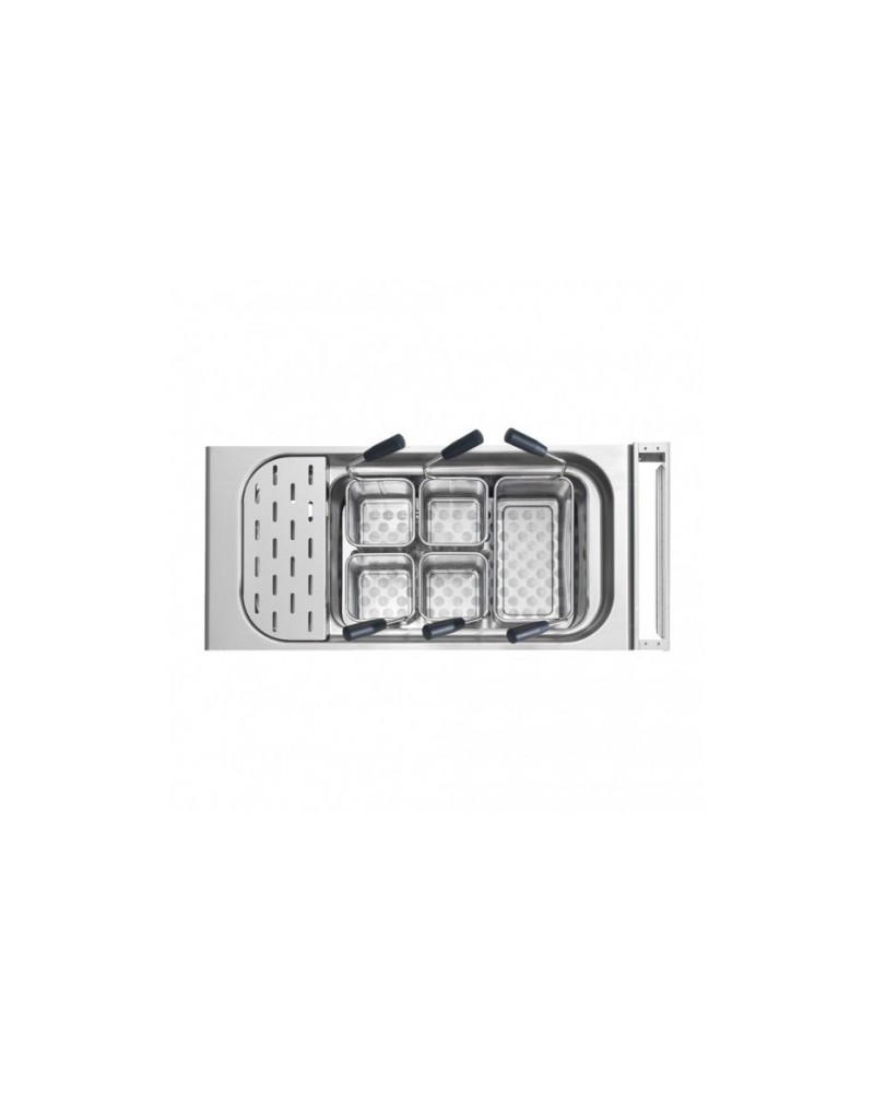 Panier pour Cuiseur à Pâte Inox Série 600 - 160x250x200 mm | Sidef