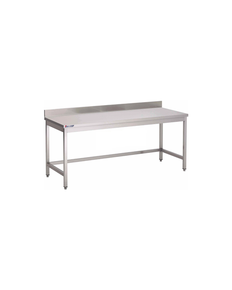 Table Travail Inox 2000x700 avec/sans Adossage | Sidef