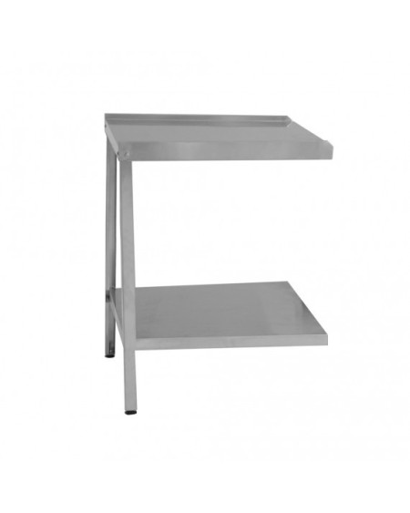 Table de Sortie Lave-Vaisselle Inox 650x530x900 | Sidef