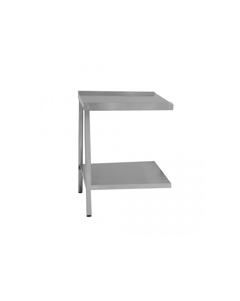 Table de Sortie Lave-Vaisselle Inox 650x530x900 | Sidef