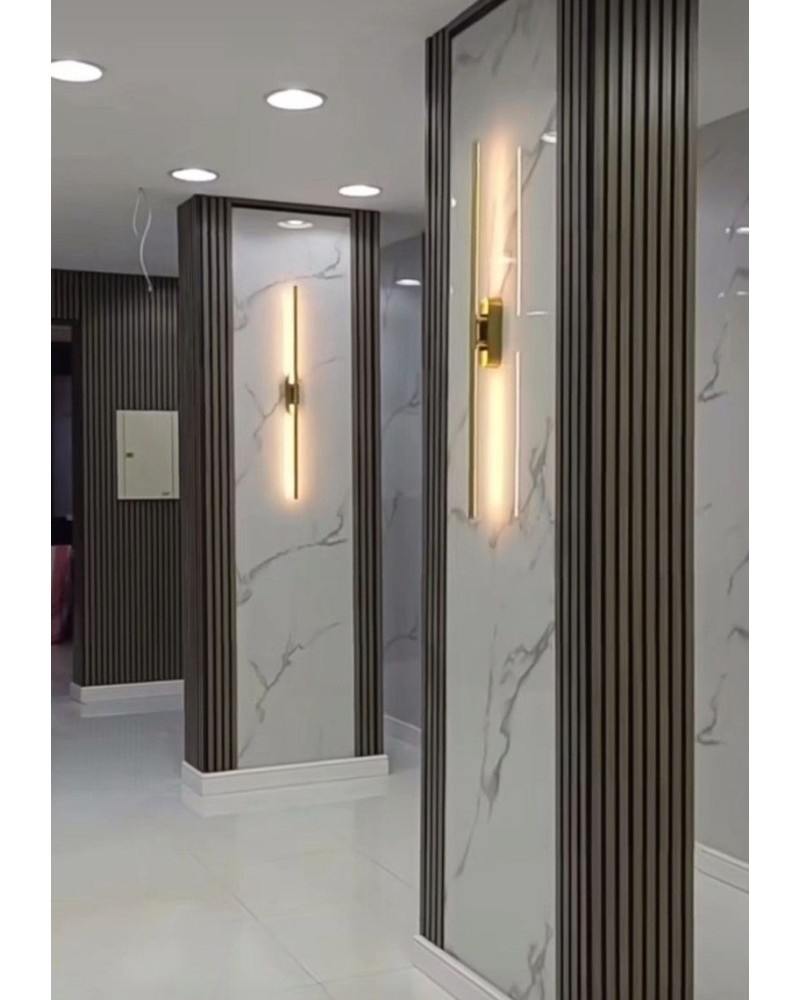 HABILLAGE POTEAU EN PVC EFFET MARBRE DIM 30*30*300H