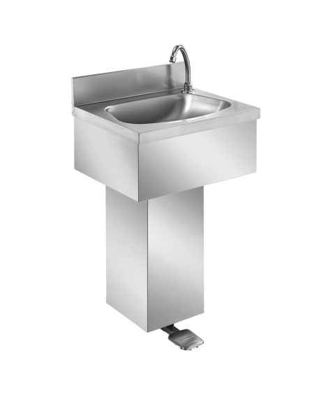 Lave-Mains Inox Commande à Pédale Professionnel | Sidef