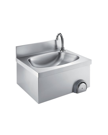 Lave-Mains Inox Commande au Genou Professionnel | Sidef