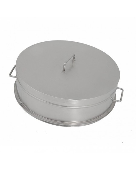COUSCOUSSIERE CYLINDRIQUE EN INOX POUR MARMITE