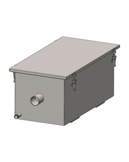 SEPARATEUR A GRAISSE 10 L EN INOX