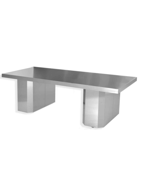 Meuble Snack Inox AISI-304 1500x640x700 Renforcé | Sidef