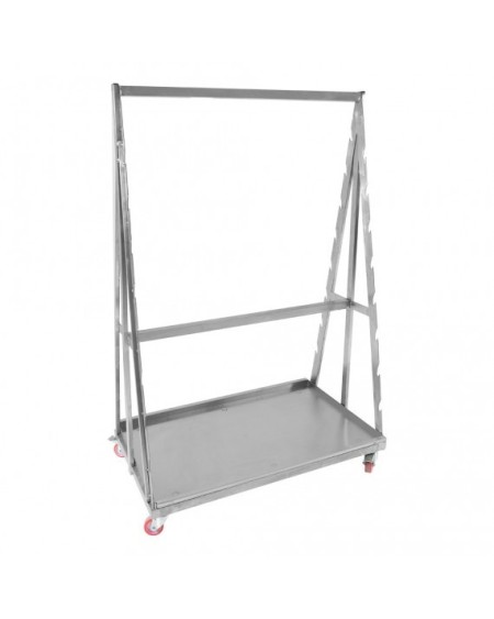 Portique à Viande Inox 18/10 Pro 1500x600x1700mm | Sidef