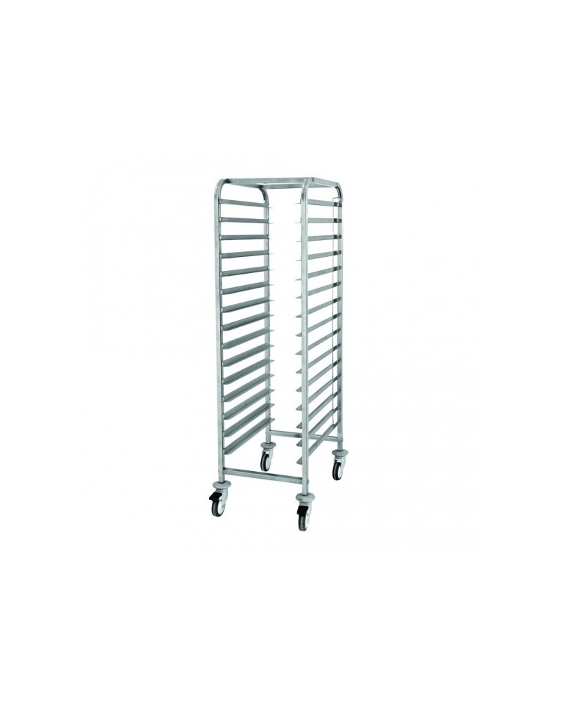 CHARIOT PORTE 40 PLATEAUX INOX