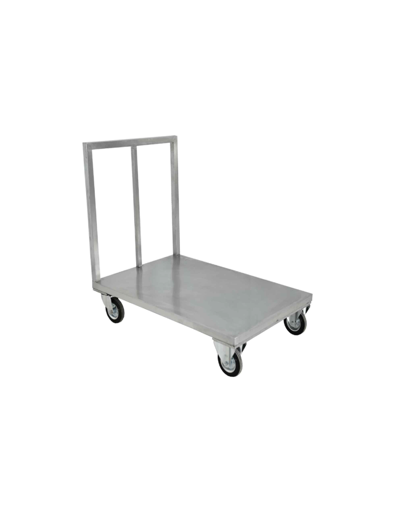 CHARIOT PLATE FORME EN INOX