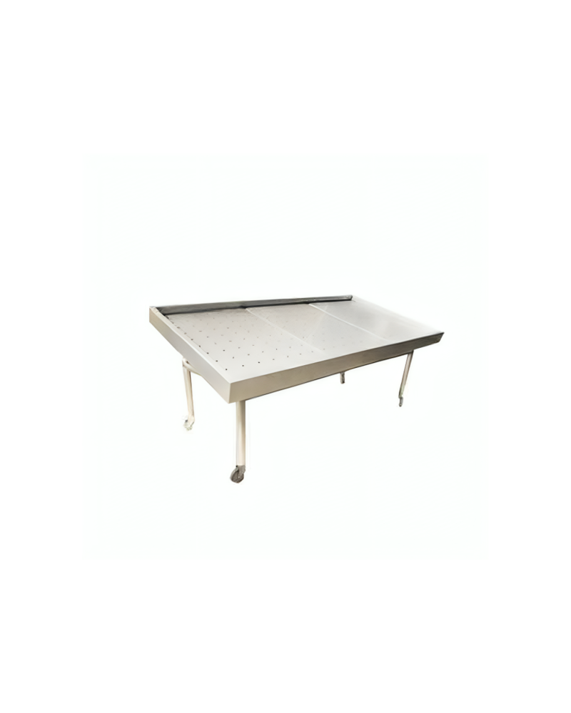 Étal à Poissons Angle Inox 150x114 | Présentoir Sidef