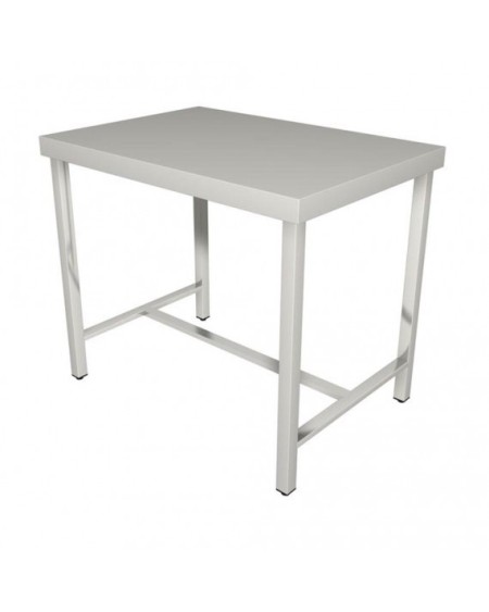 Table Centrale Inox AISI 304 1000x700 Renforcée | Sidef