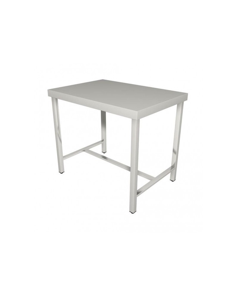 TABLE CENTRALE EN INOX