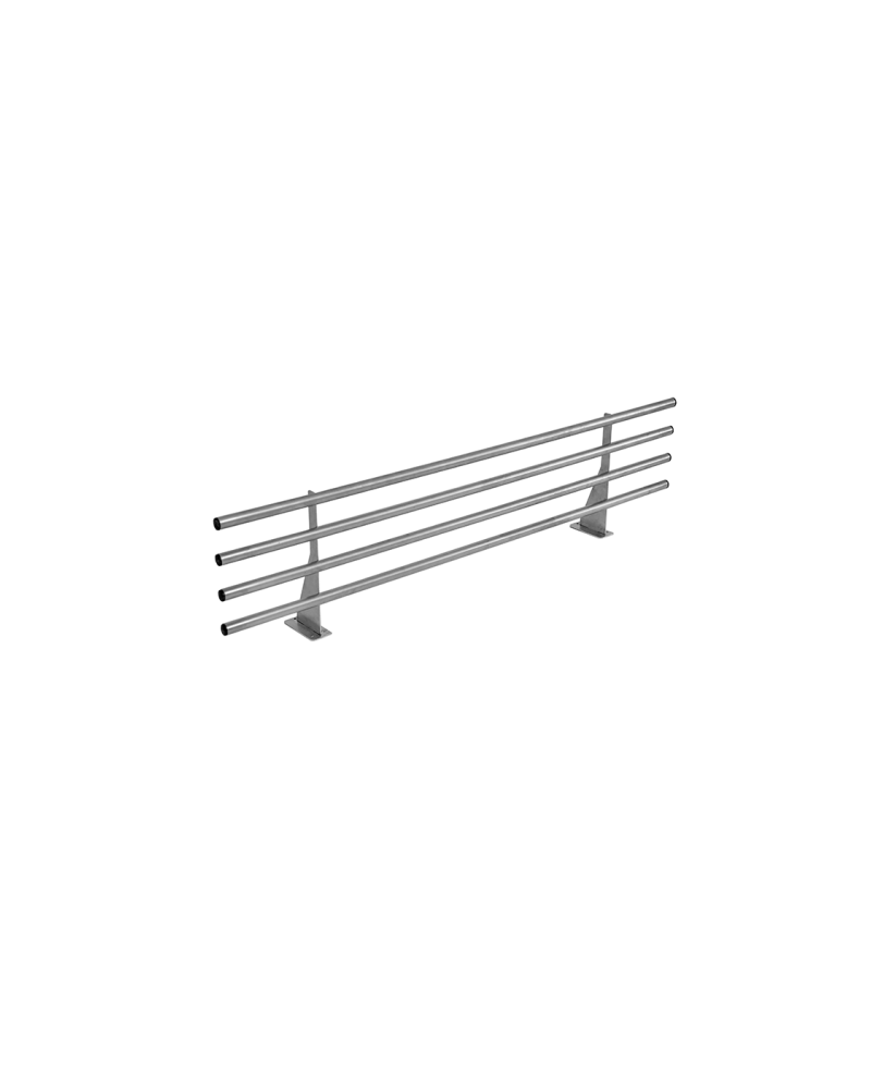 Rampe à Plateaux Inox 100x29 cm pour Self-Service | Sidef