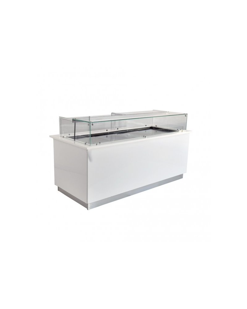 Vitrine Pâtisserie Ventilée 1.59m Dessus Corian Pro | Sidef