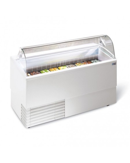 Vitrine à Glace Bombée ISA ISETTA 9 | 9 Bacs Pro | Sidef