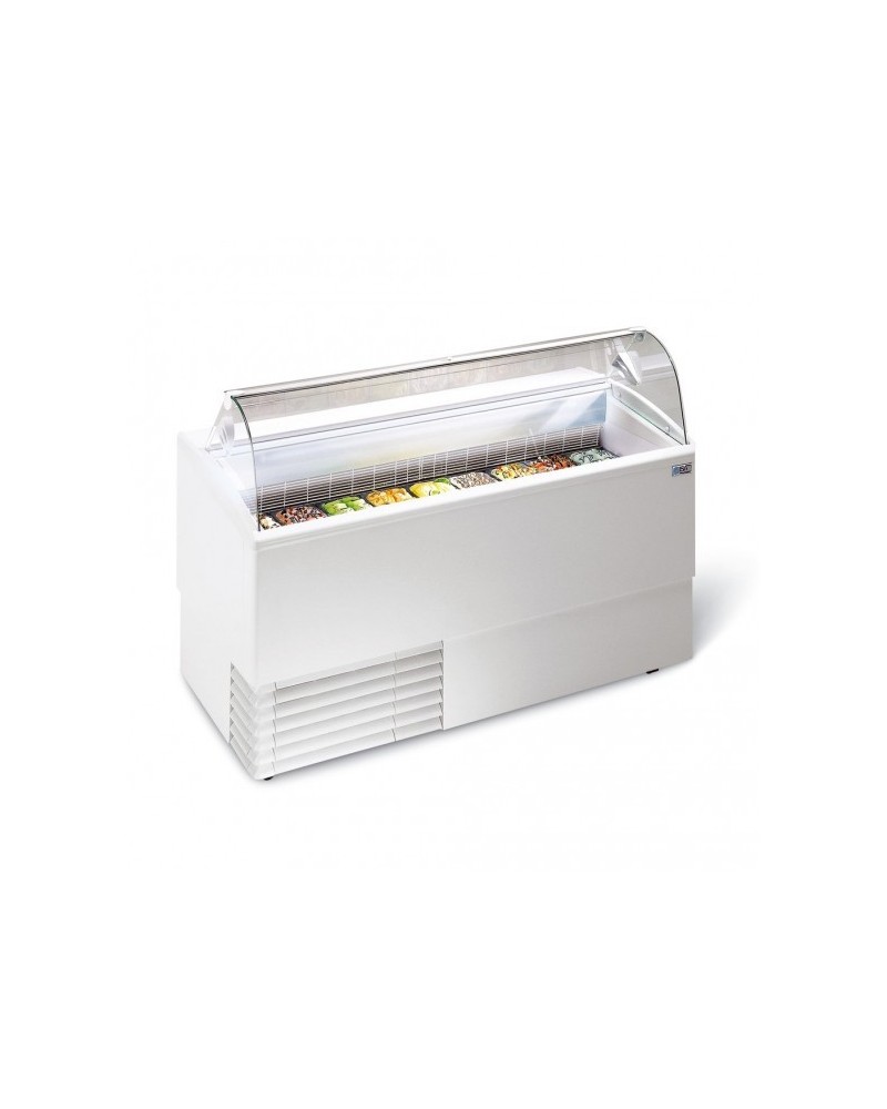 Vitrine à Glace Bombée ISA ISETTA 9 | 9 Bacs Pro | Sidef