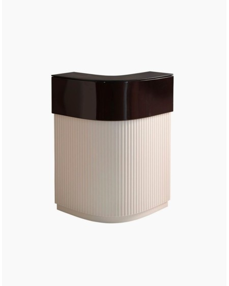 Élément de Coin Dessus Corian Pro 80x80x90H | Sidef