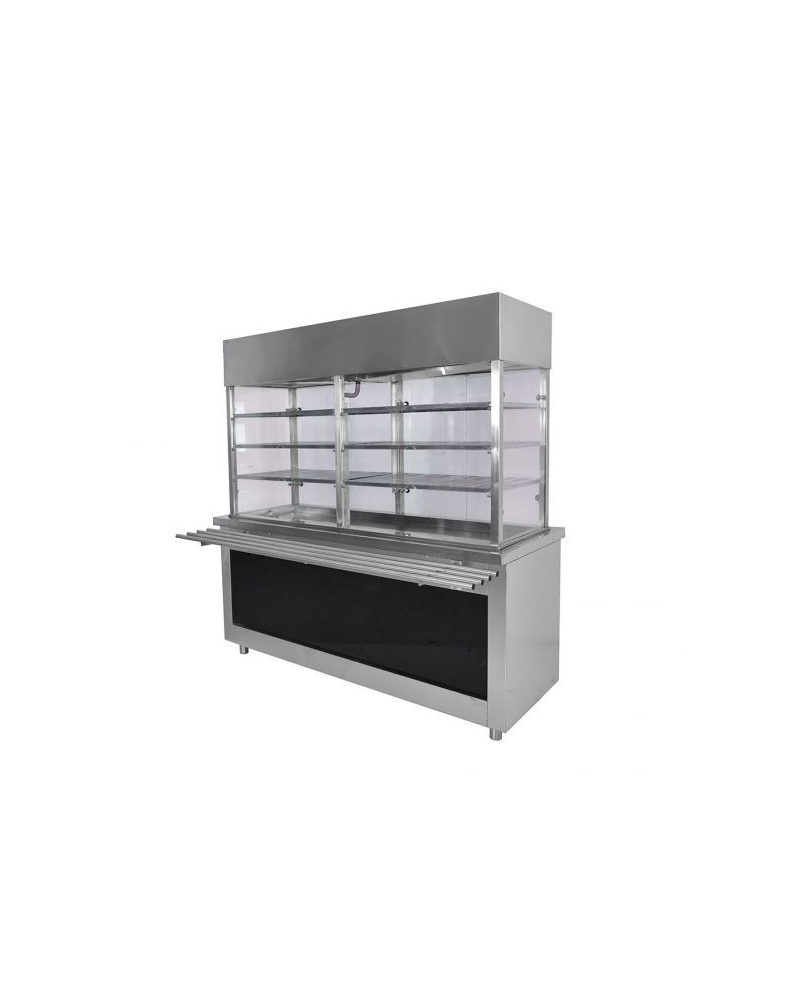 Buffet Froid Saladier Vertical 3 Étagères Inox AISI 304 | Sidef