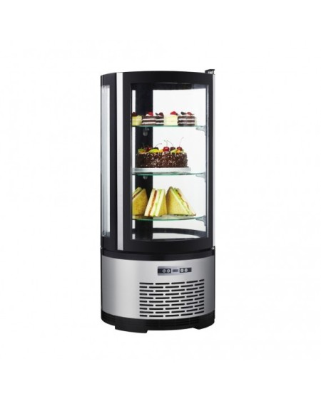 Vitrine Réfrigérée Rotor ARC 100R - 100L - Étagère Rotative | Sidef