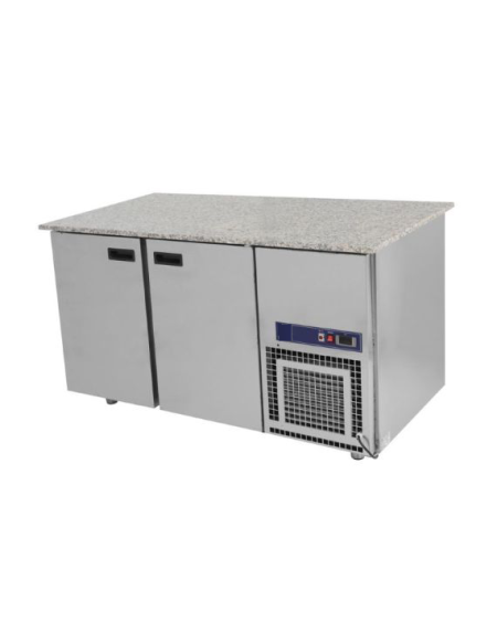 Tour de patisserie refrigere en inox a 2 portes priolinox importees