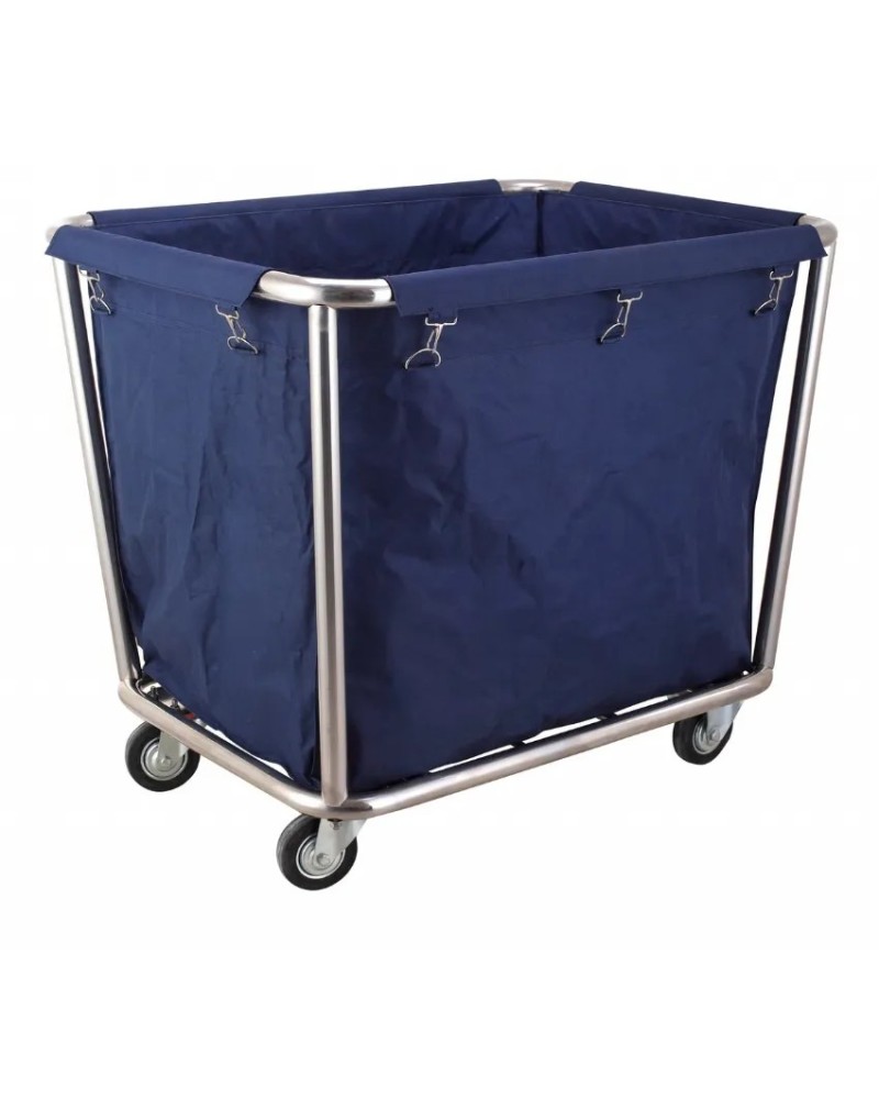 CHARIOT A LINGE INOX950X650X1030