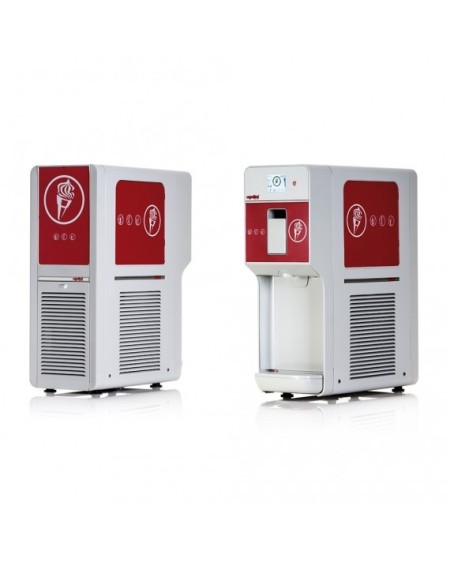 Distributeur de Glace Ugolini QuickGEL 4LÉcran Tactile | Sidef